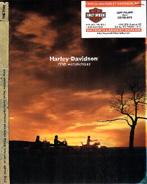 1998 Harley Davidson Catalog/Brochure