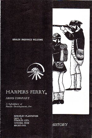 1970's Harpers Ferry Catalog/Folder