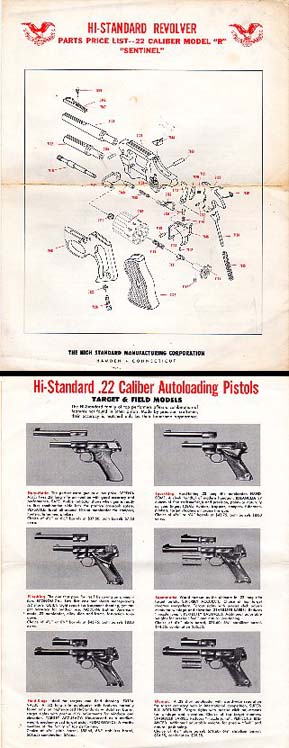 1955 Hi-Standard Sentinel Instructions