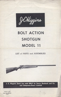 JC Higgins Model 11