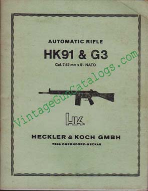 HK91 & G3 Automatic Rifle Manual
