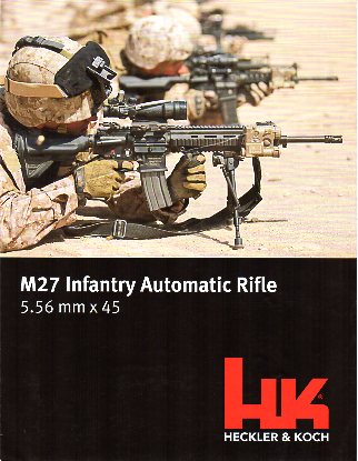 2012 HK M27 Rifle Catalog