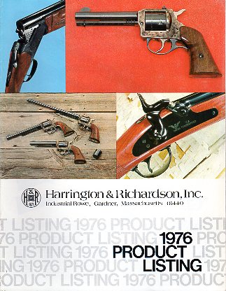 1976 Harrington & Richardson Catalog
