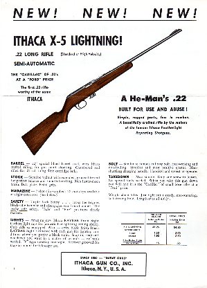 1958 Ithaca Catalog/Mailer  1958 Ithaca Catalog/Mailer