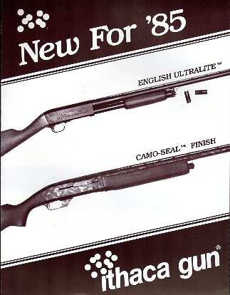 1985 Ithaca New Products Folder  1985 Ithaca New Products Folder