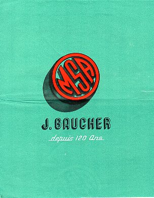 1955 J. Gaucher Catalog