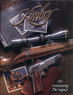 2001 Kimber of America Inc. Catalog  2001 Kimber of America Inc. Catalog