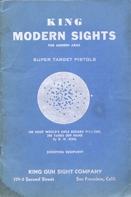 1938 King Modern Sights Catalog