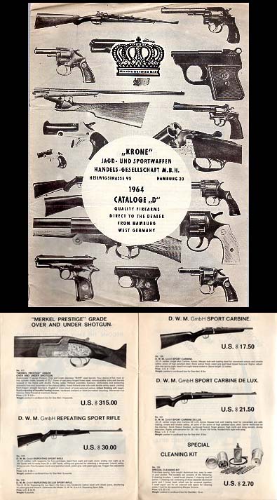 1964 Krone "Jagd-Und Sportwaffen" Catalog