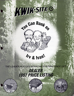 1997 Kwik-Site Catalog