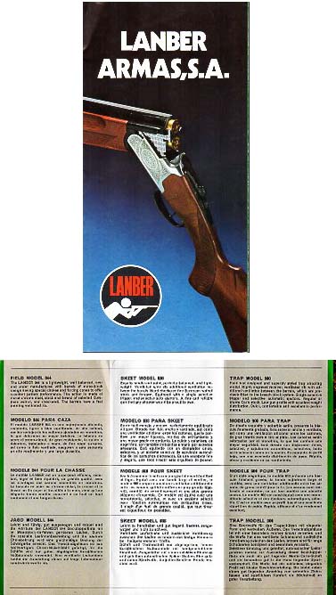 1979 Lanber Catalog/Brochure