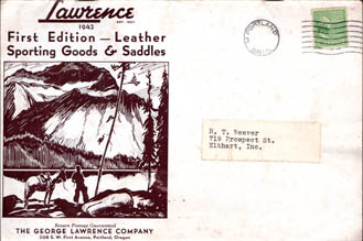 1942 Lawrence Leather Sporting Goods Catalog