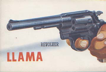 Circa 1950-60 Llama Revolvers