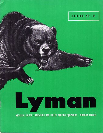 1967 Lyman Telescopic Sights Catalog