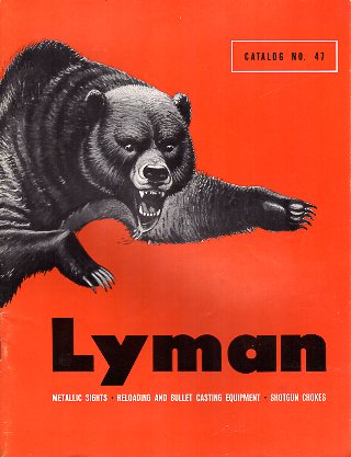 1966 Lyman Catalog