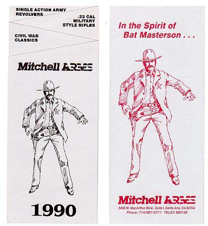 1990 Mitchell Arms Folder x2