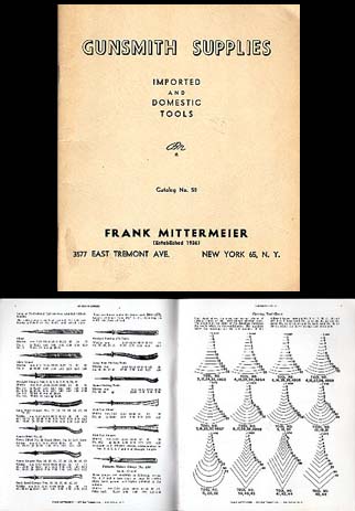 1957 Mittermeir Gunsmith Supplies Catalog