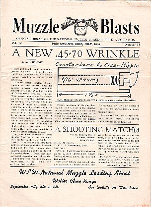 1943 Muzzle Blasts Magazine