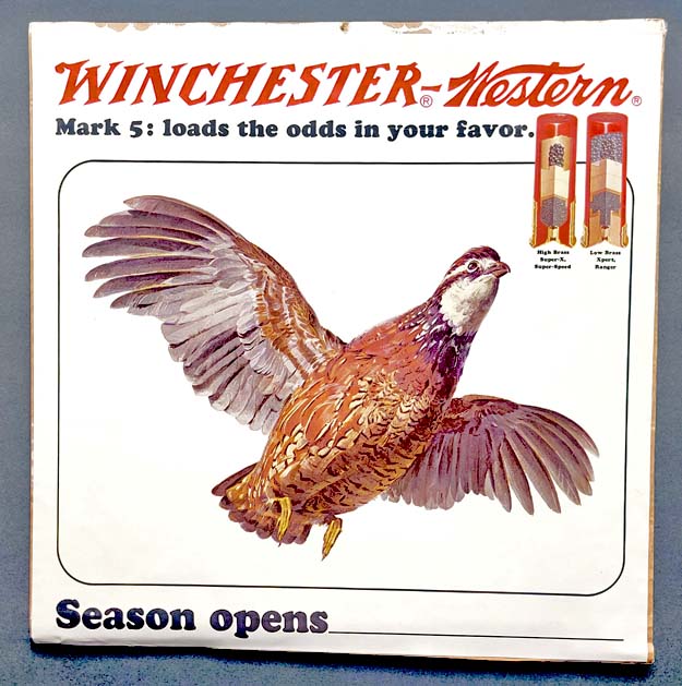 1980 Winchester-Western "Quail" Poster