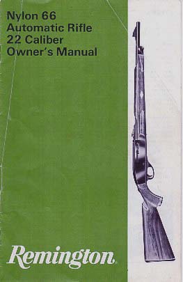 Remington Nylon 66 Manual