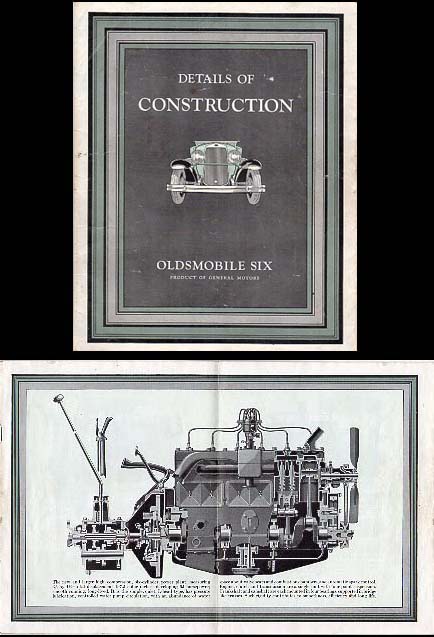 1928 Oldsmobile Six Booklet