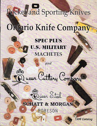 1996 Ontario Knife Co. Catalog