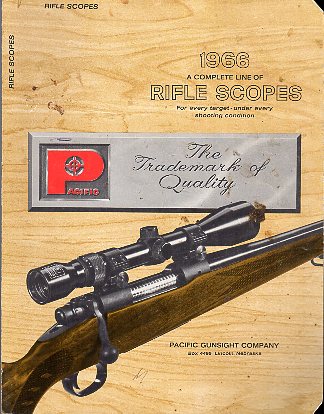1966 Pacific Scopes Catalog