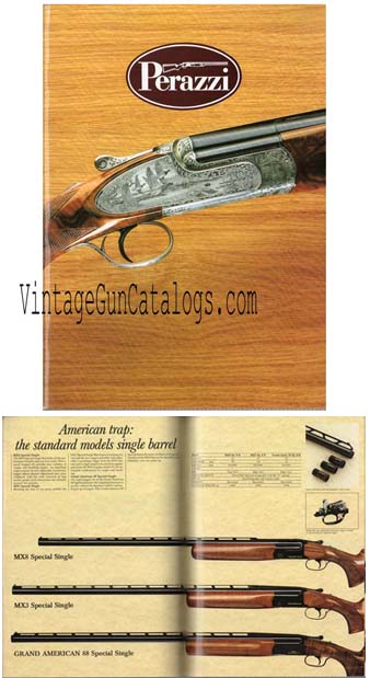 1988 Perazzi Shotguns Catalog