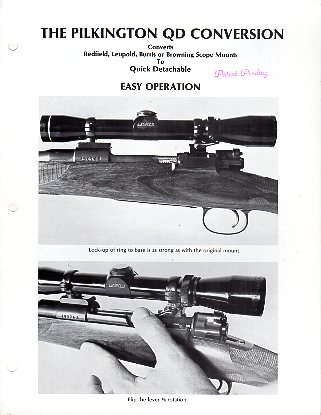 1980 Pilkington QD Conversion Flyer/Folder