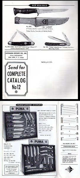 Ca.1968 Puma Knives Flyer