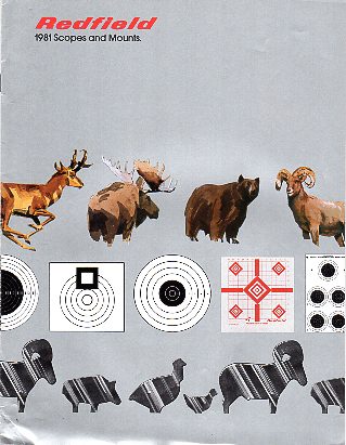 1981 Redfield Scopes Catalog