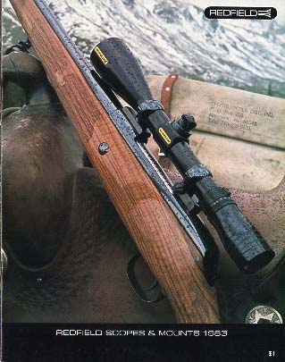 1983 Redfield Scope Catalog