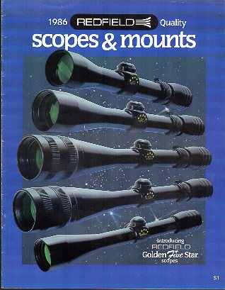 1986 Redfield Catalog