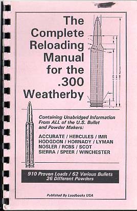 Reloading Manual .300 Weatherby