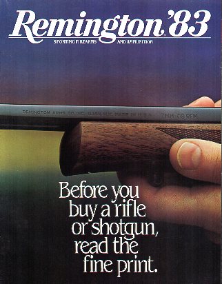 1983 Remington Catalog