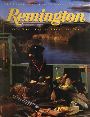 1992 Remington Firearms Catalog