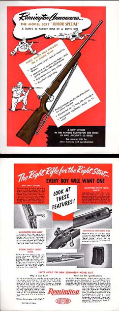 1947 Remington 521T Junior Announcement