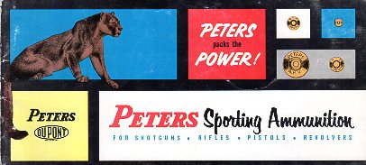 1960 Peters Ammunition Catalog
