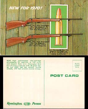 1970 5mm Rifles Postcard