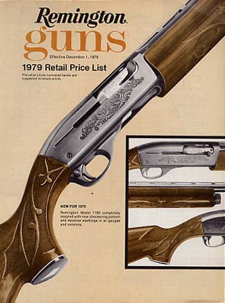 1979 Remington Retail Price List