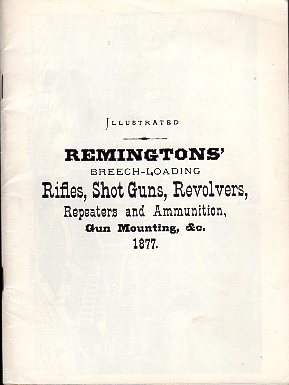 Repro 1877 Remington Catalog