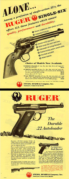 1969 Ruger Handguns Mailer