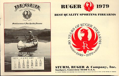 1979 Ruger Pocket Catalog