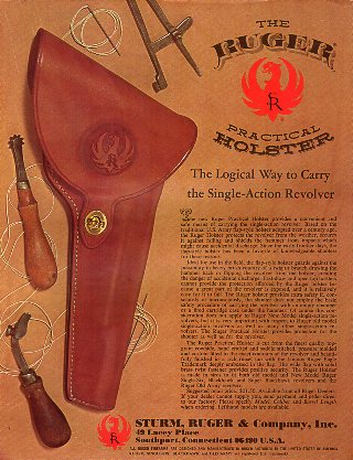 1979 Ruger Practical Holster Broadsheet