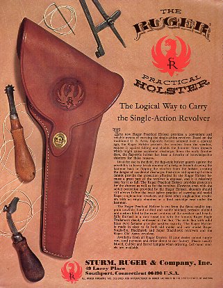 1979 Ruger Practical Holster Broadsheet