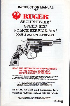 1984 Security-Six,Speed-Six & Police Serv.Six