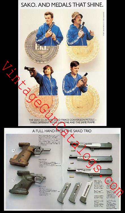 1983 Sako Pistols Catalog
