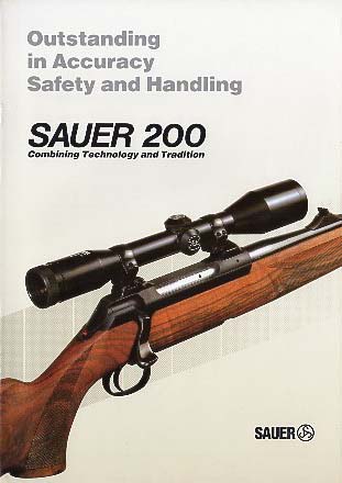 1980 Sauer 200 Catalog