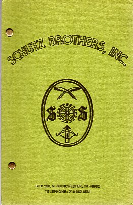 1980 Schutz Bros,Inc. Catalog