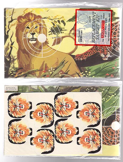 1970 Sears Safari Air Gun Shooting Range Target Kit